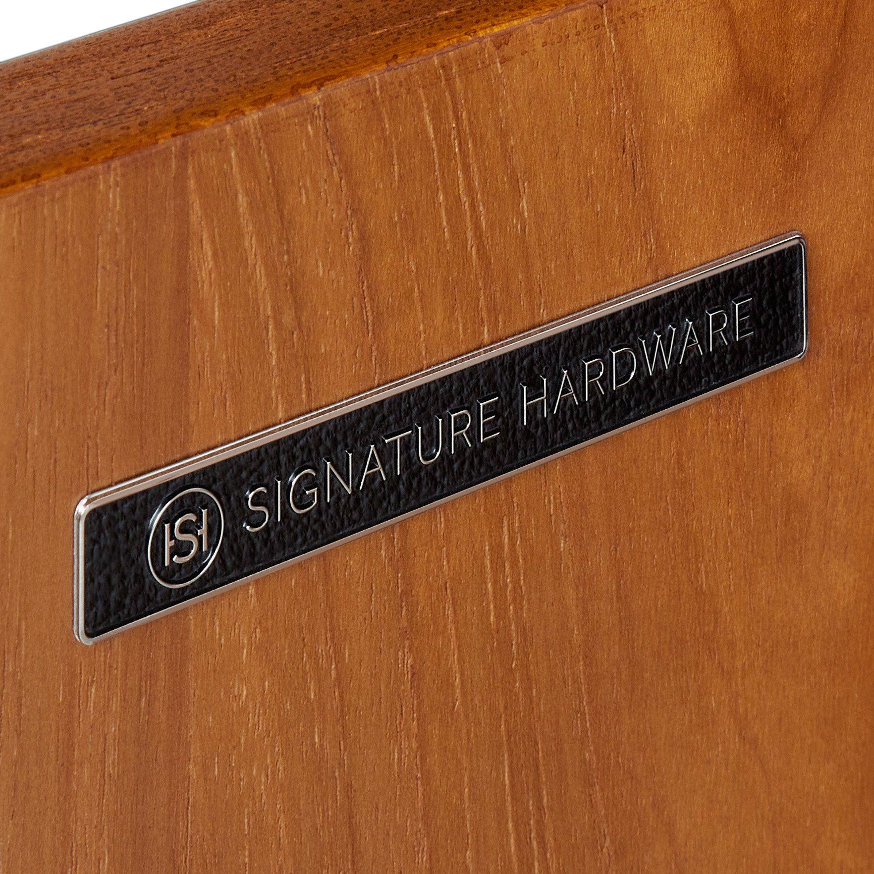 Wood Finish Sample - Charcoal | Signature Hardware Wood Finish Sample - Charcoal | Signature Hardware