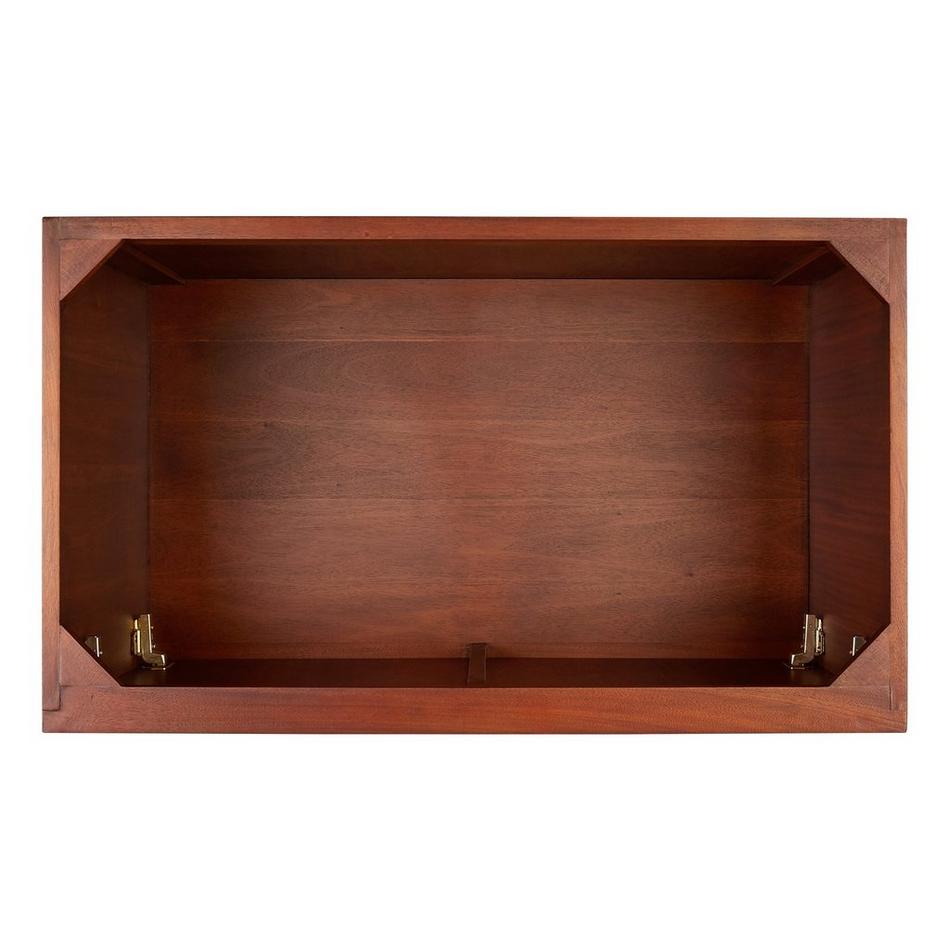 36" Novak Mahogany Vanity with Rectangular Undermount Sink - Golden Ember, , large image number 6