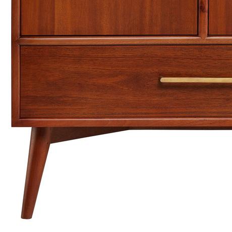 48" Novak Mahogany Vanity with Undermount Sink - Golden Ember