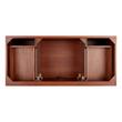 48" Novak Mahogany Vanity with Undermount Sink - Golden Ember, , large image number 5