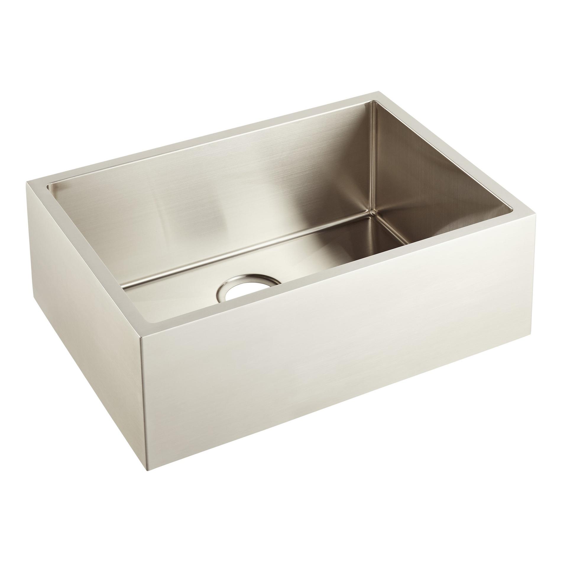 27" Atwood Stainless Steel Farmhouse Sink Signature Hardware