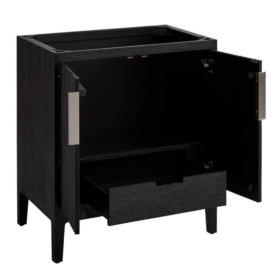 30" Manolin Vanity For Rectangular Undermount Sink - Arcadian Black, , large image number 4