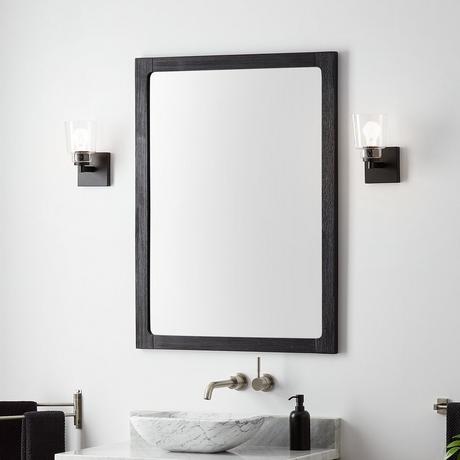 Manolin Vanity Mirror - Arcadian Black