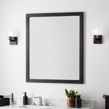 Manolin Vanity Mirror - Arcadian Black