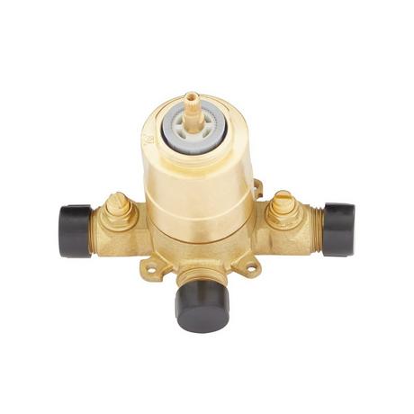 Gunther Pressure Balance Shower Set with Slide Bar and Hand Shower