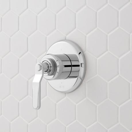 Gunther Pressure Balance Shower Set with Hand Shower and Wall Bracket
