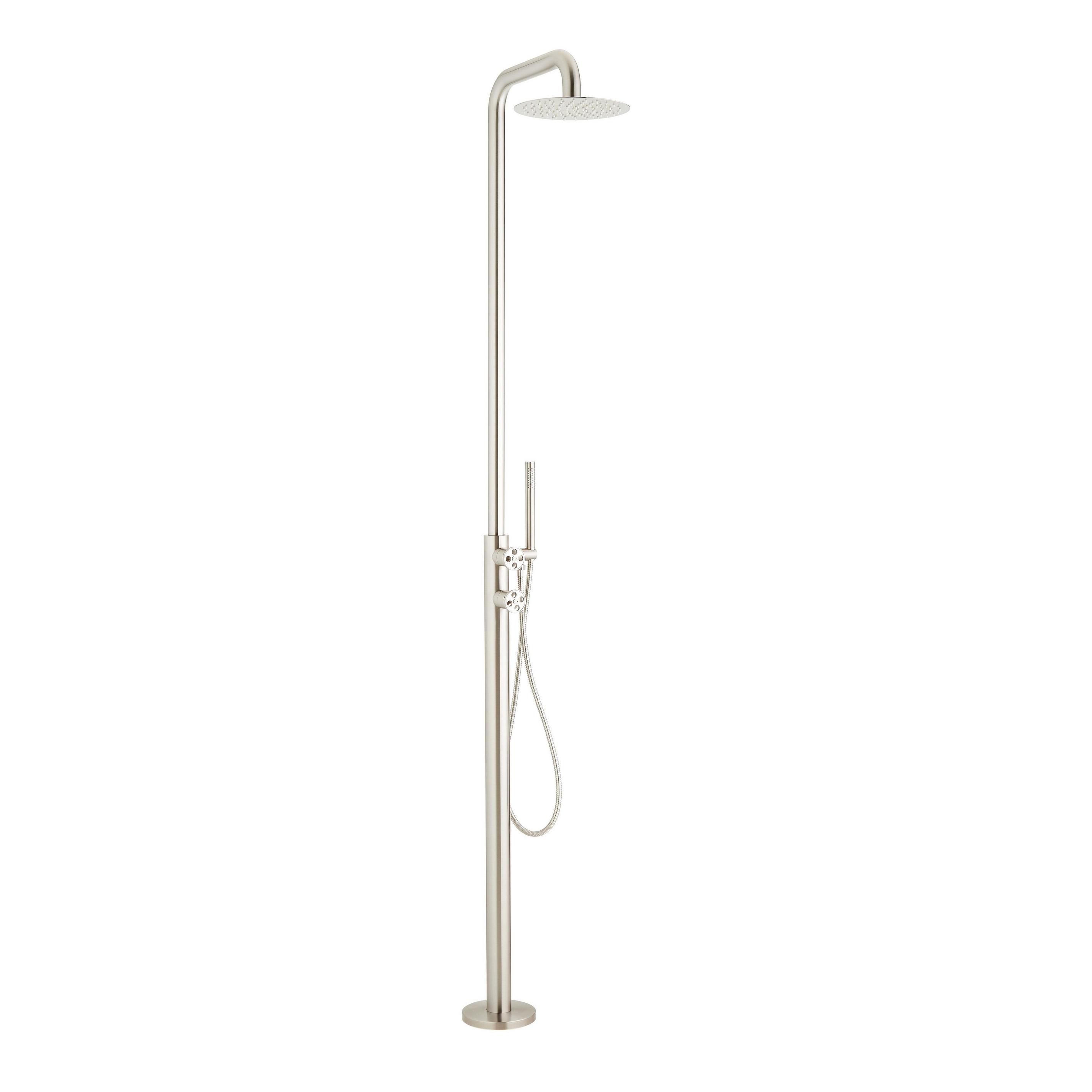 Tinsley Freestanding Outdoor Shower Panel With Hand Shower Signature