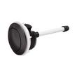 Push Button Flush Actuator - Matte Black, , large image number 1