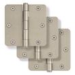 Smooth Steel Door Hinge With Plain Bearing - 3 Pack, , large image number 2