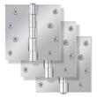 Square Steel Door Hinge With Plain Bearing - 3 Pack, , large image number 5
