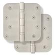 Rounded Steel Door Hinge With Ball Bearing - 2 Pack, , large image number 3