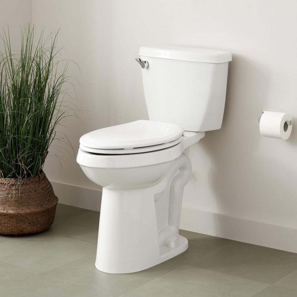 Bradenton Two-Piece Elongated Toilet with 12" Rough-In - 19" Bowl Height, , large image number 2