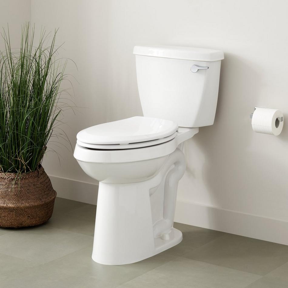 Bradenton Two-Piece Elongated Toilet with 12" Rough-In - 19" Bowl Height, , large image number 3