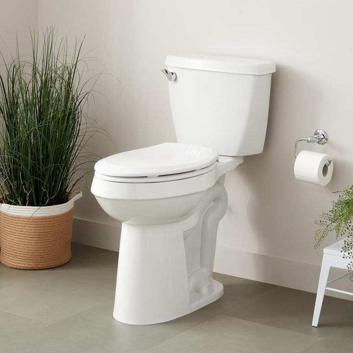 Bradenton Two-Piece Elongated Toilet with 12" Rough-In - 19" Bowl Height