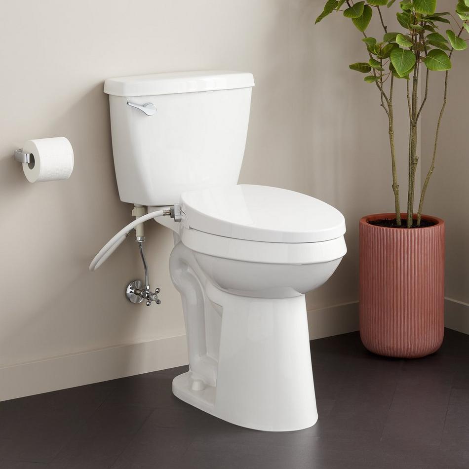 Bradenton Two-Piece Elongated Toilet with 10" Rough-In - 19" Bowl Height, , large image number 0