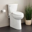 Bradenton Two-Piece Skirted Elongated Toilet with 12" Rough-In - 21" Bowl Height, , large image number 0