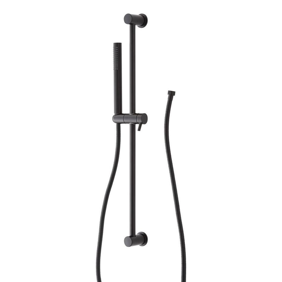 Contemporary Tubular Hand Shower and Slide Bar with Hose, , large image number 3