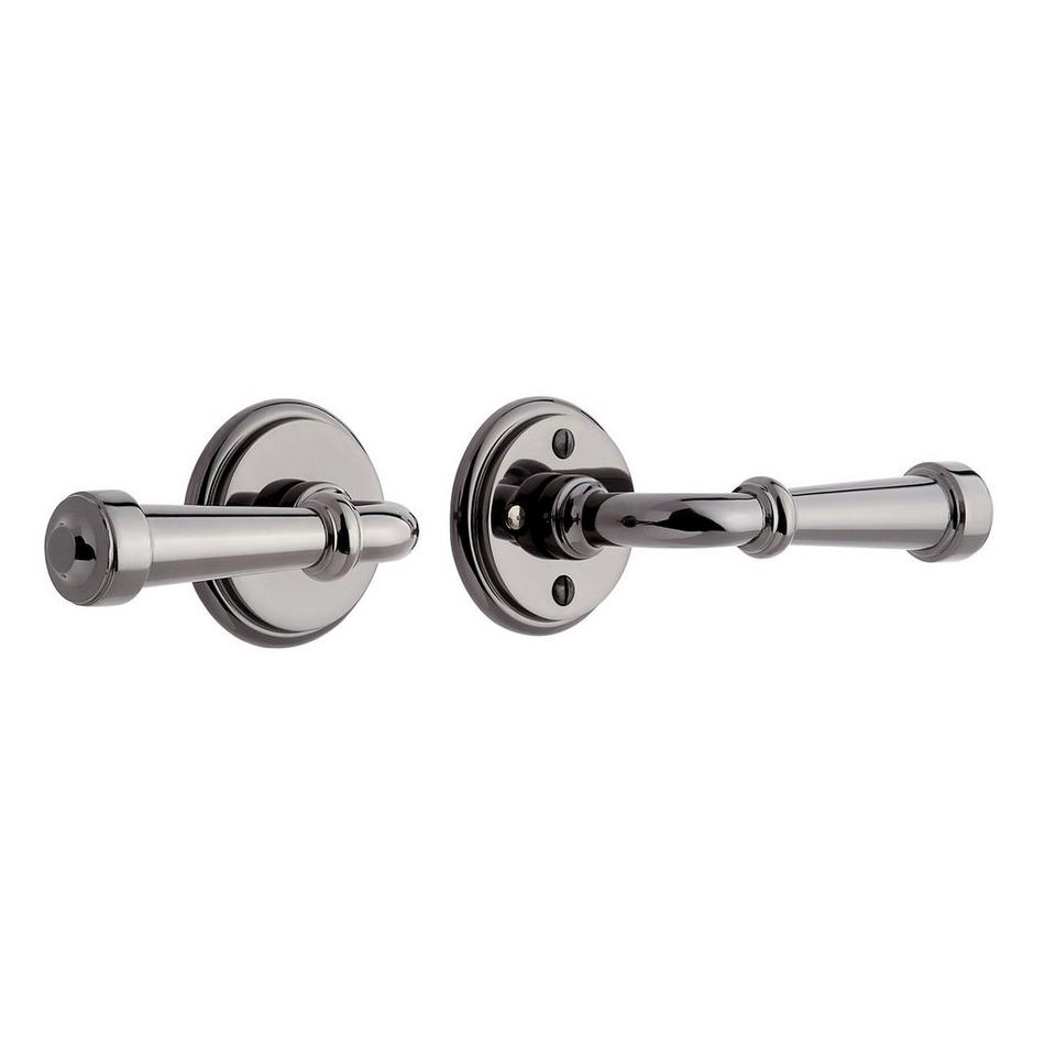 Esmond Solid Brass Interior Door Set - Lever Handle - Privacy - Right Hand, , large image number 1