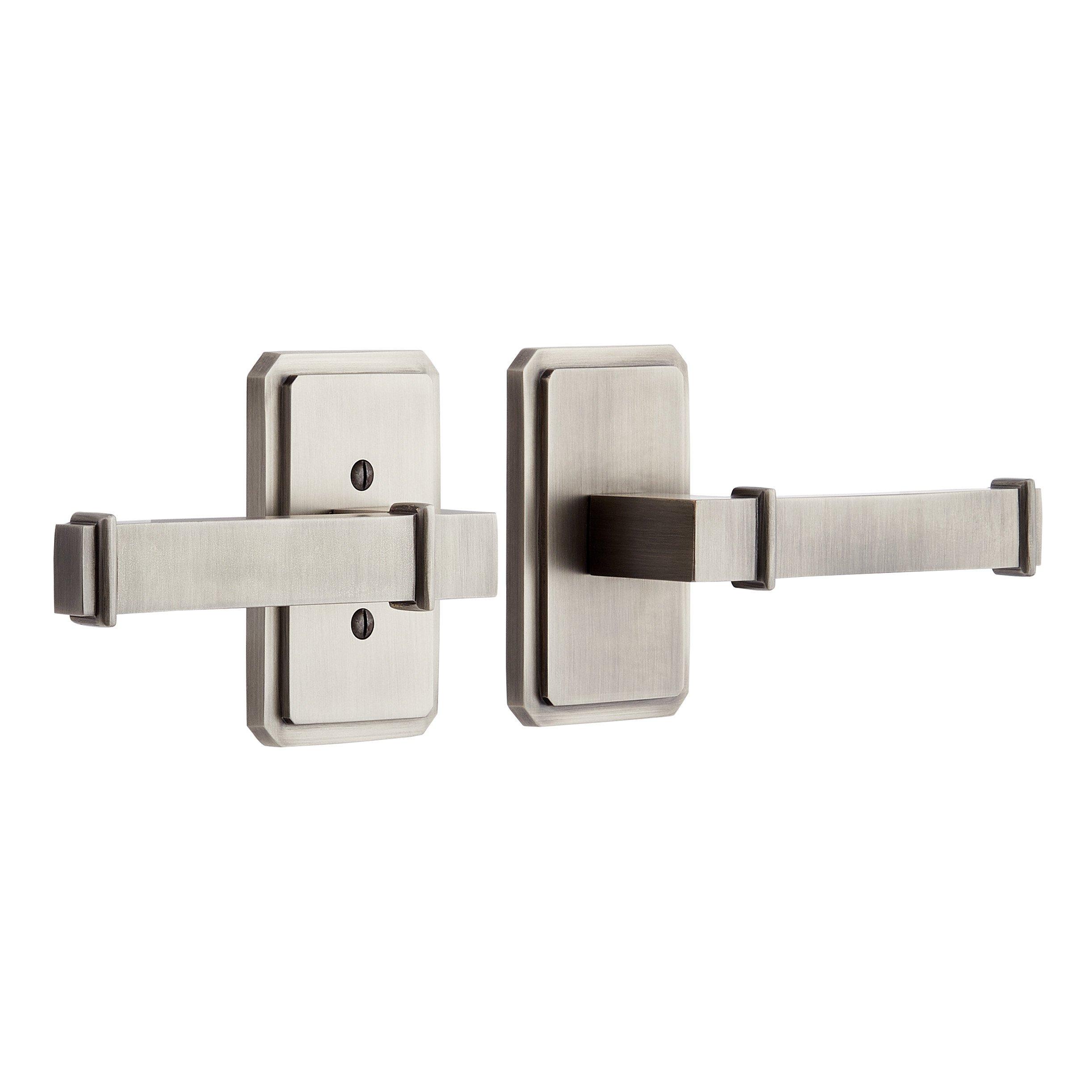 Delory Solid Brass Interior Door Set - Lever Handle - Passage