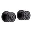 Kennice Solid Brass Interior Door Set - Knob - Privacy - 2-3/4" Backset - Matte Black, , large image number 0