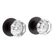 Tama Solid Brass Interior Door Set - Knob - Dummy - Satin Black, , large image number 0