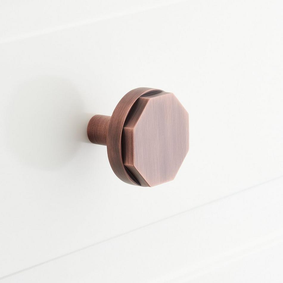 1-1/2" Stacia Solid Brass Cabinet Knob - Oil Rubbed Bronze, , large image number 0
