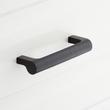 6" Cavan Solid Brass Drawer Pull - Matte Black, , large image number 0