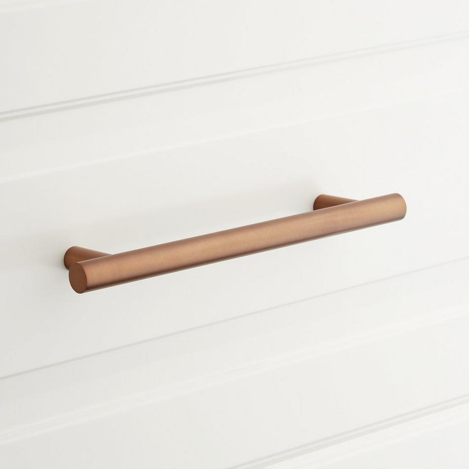 3-3/4" Avignon Solid Brass Cabinet Pull - Oil Rubbed Bronze, , large image number 0