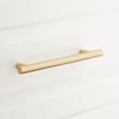 3-3/4" Avignon Solid Brass Cabinet Pull - Satin Brass, , large image number 0