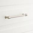 3-3/4" Strasbourg Solid Brass Cabinet Pull - Satin Nickel, , large image number 0