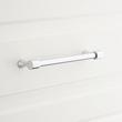 6" Strasbourg Solid Brass Cabinet Pull - Polished Chrome, , large image number 0
