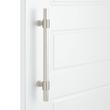 12" Brady Back-to-Back Brass Door Pull Set - Brushed Nickel, , large image number 0