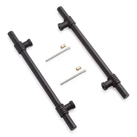 Brady Back-to-Back Bronze Door Pull Set