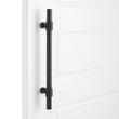 8" Brady Back-to-Back Bronze Door Pull Set - Dark Patina, , large image number 0