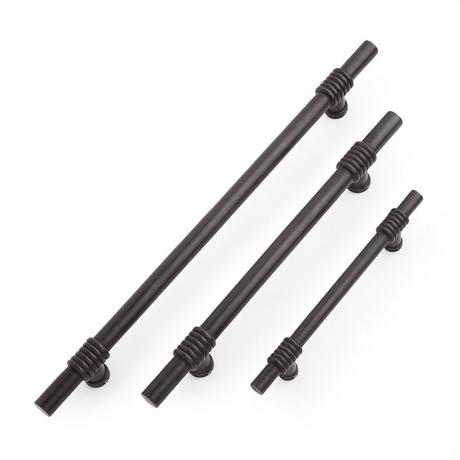 Brady Back-to-Back Bronze Door Pull Set