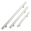 8" Kobe Back-to-Back Brass Door Pull Set - Brushed Nickel, , large image number 3