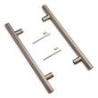 12" Kobe Back-to-Back Brass Door Pull Set - Antique Brass, , large image number 2