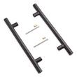 8" Kobe Back-to-Back Bronze Door Pull Set - Dark Patina, , large image number 1
