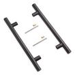 12" Kobe Back-to-Back Bronze Door Pull Set - Dark Patina, , large image number 3