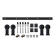 Polson Bi-Fold Barn Door Hardware - 72" Opening, , large image number 6