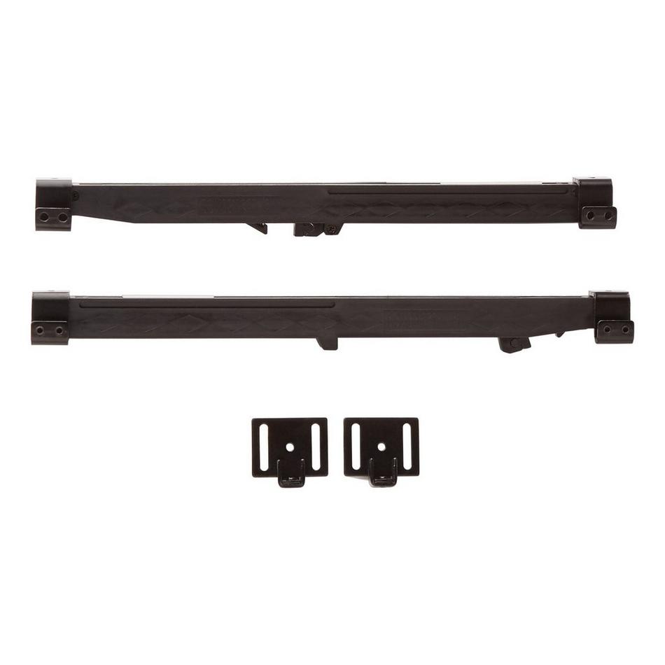 60" Hal Barn Door Hardware Kit with Soft Close - Oil Rubbed Bronze, , large image number 4