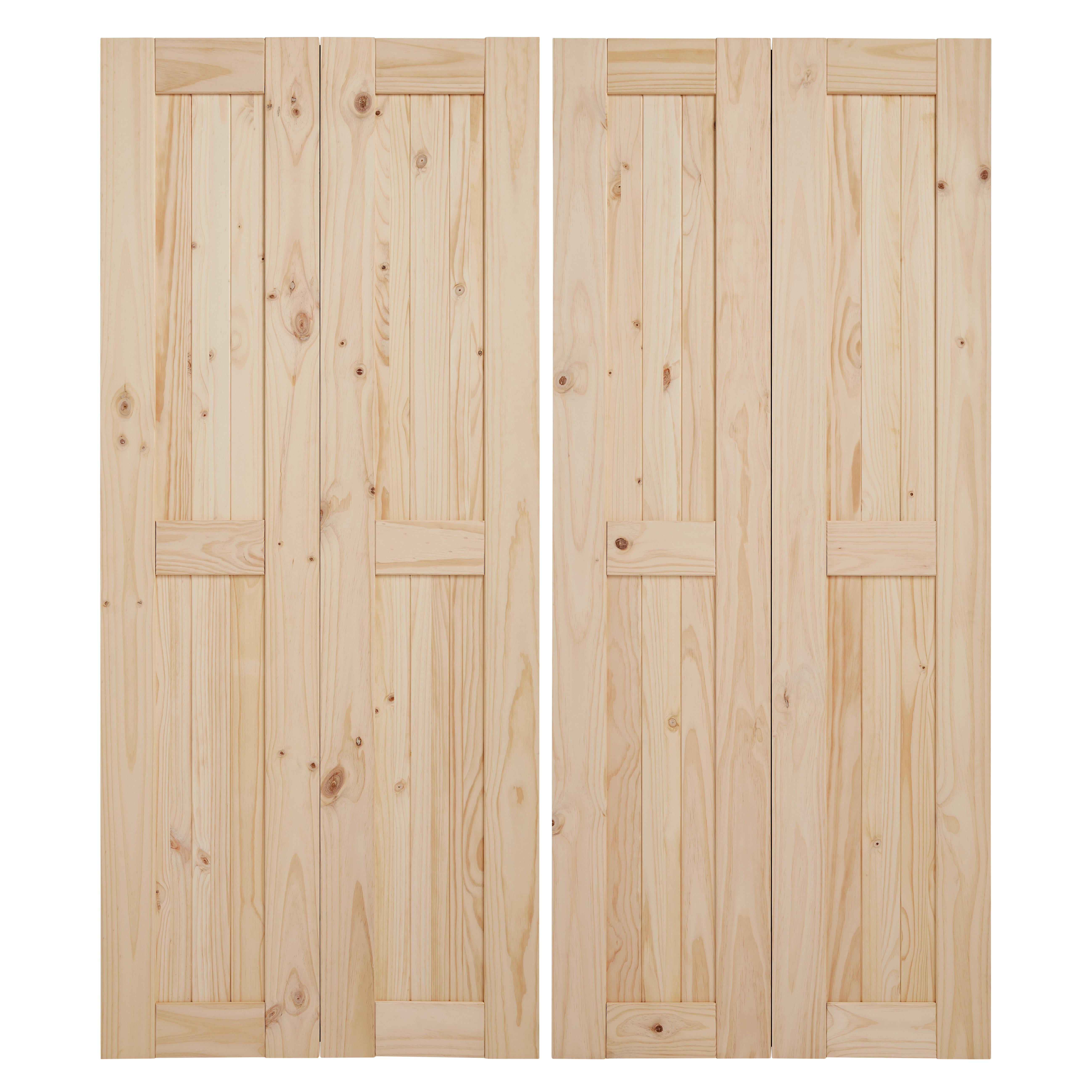 Polson Bi-Fold Barn Door Hardware - 72" Opening With Doors | Signature ...