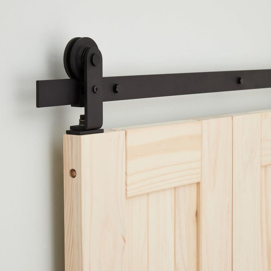 DIY lock for bi-folding door Works like a charm!