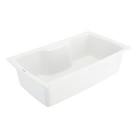 Kendale Granite Composite Drop-in Kitchen Sink - Milk White | Signature ...