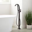 Provincetown Freestanding Tub Faucet - With Rough-In Valve - Matte Black, , large image number 0