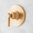 Greyfield Trim & Pressure Balance Shower Valve - Brushed Gold, , large image number 0