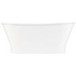 67" Kateryn Bateau Cast Iron Skirted Tub With Brushed Nickel Daisy Wheel, , large image number 2
