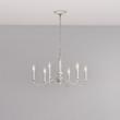 Cardella 6-Light Chandelier - Whitewash, , large image number 0