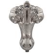 61" Ultra Acrylic Slipper Clawfoot Tub - Roll Top - Brushed Nickel Imperial Feet - No Drain, , large image number 2