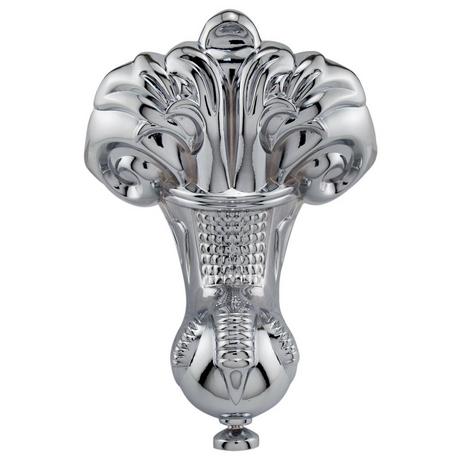 61" Ultra Acrylic Slipper Clawfoot Tub - Roll Top - Imperial feet